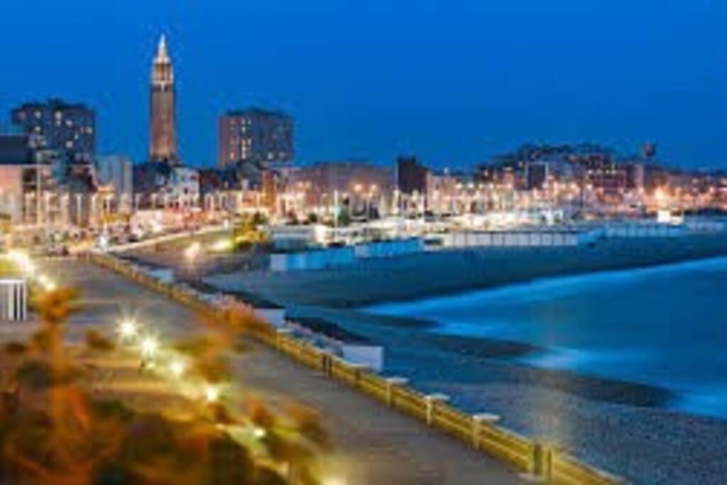 L'Escapade - 4P - 300M De La Plage - Avec Cour Le Havre Luaran gambar